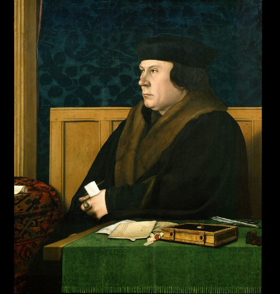 Portrait of Thomas Cromwell by Hans Holbein the Younger in the Frick Collection in New York City